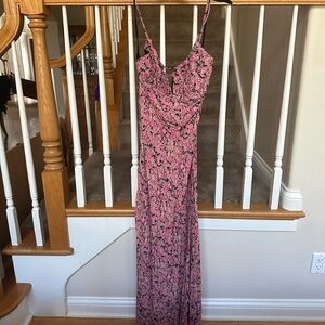 Free People floral maxi dress